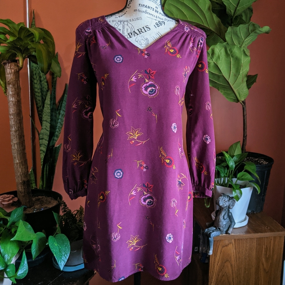 NWOT Old Navy Floral Prairie Dress